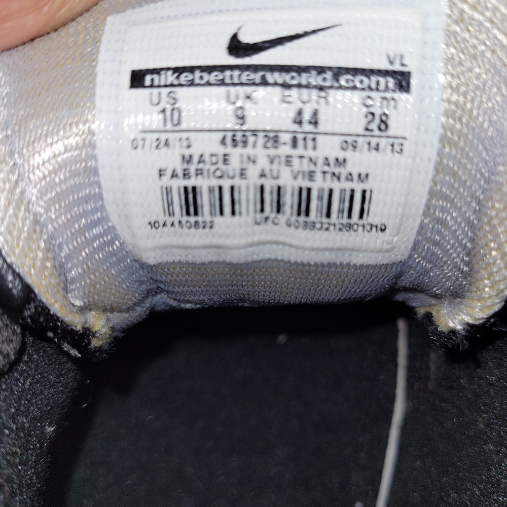 Mens Black Nike Baseball Cleats - Picture 6 of 15